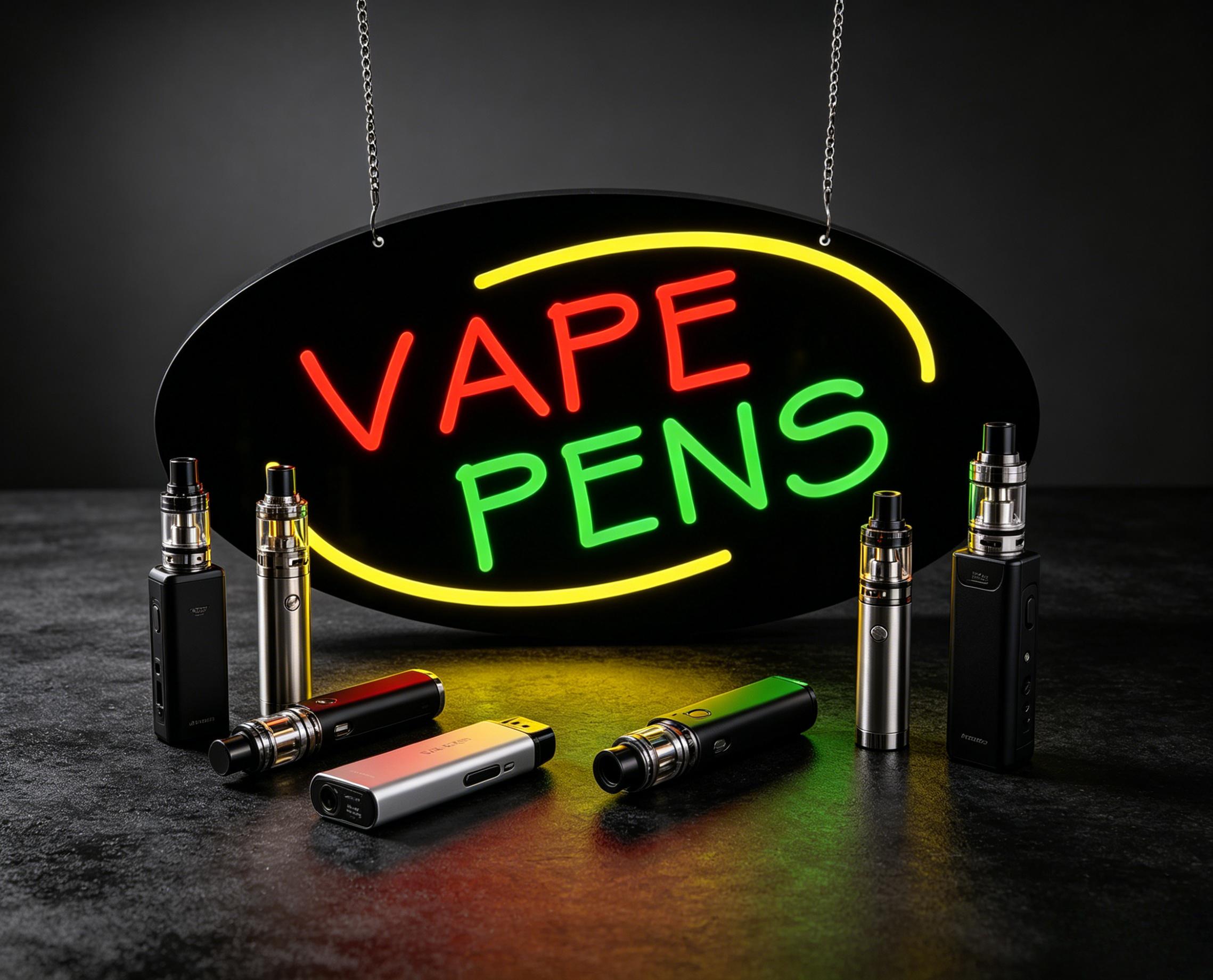 Vape Pens Neon Sign Dimmable L - Vaping Shop review and price