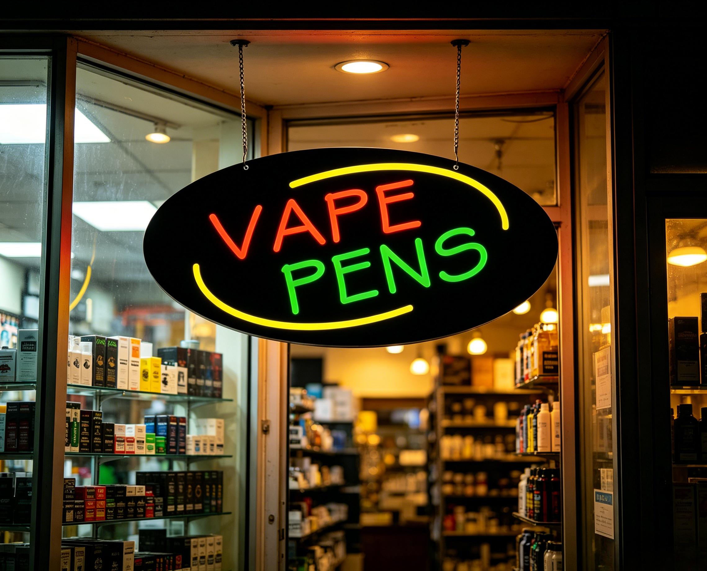 Vape Pens Neon Sign Dimmable L - Vaping Shop review and price