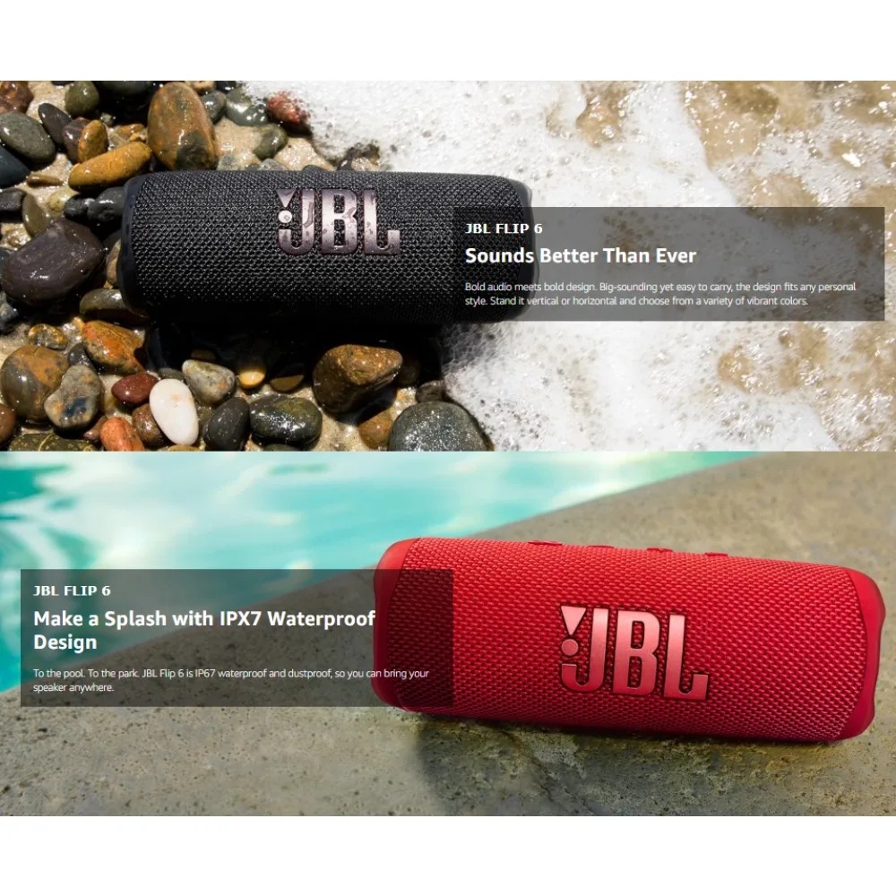 JBL FLIP6 Bluetooth Loudspeake - Jbl Speaker Flip 6 review and price