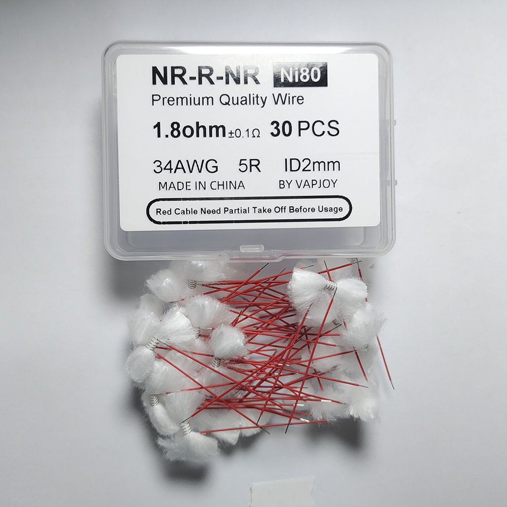 30pcs/pack NR-R-NR Wrapped Red - Coil Building Kit review and price